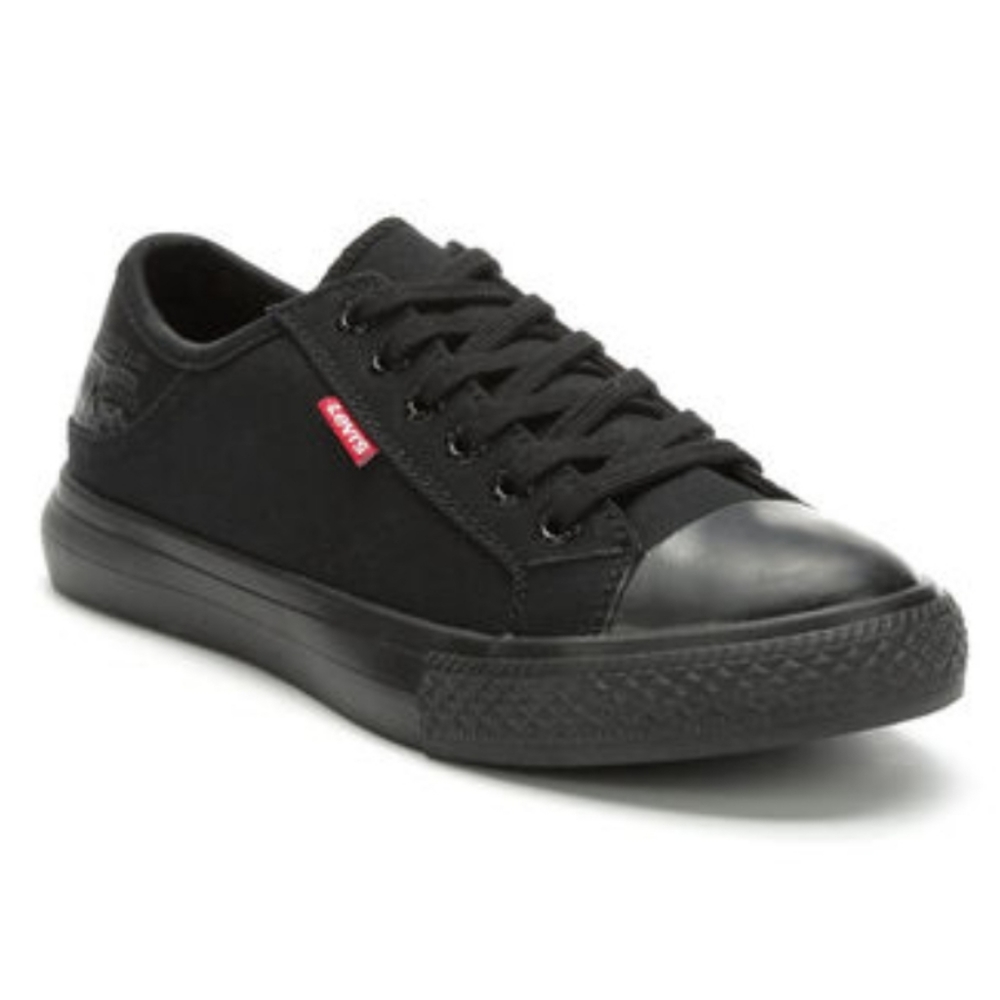 LEVI'S BLACK SNEAKERS SIZE 8.5 WOMEN'S